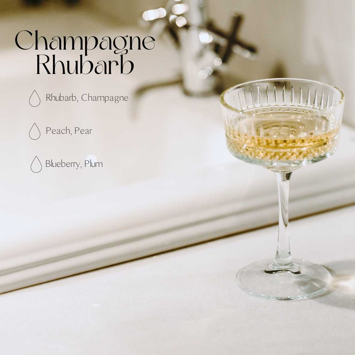 Autodiffuser - Champagner - Rhabarber