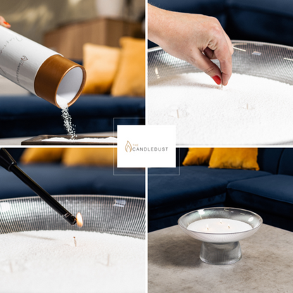 Duftlose farbige Pulverkerze - 3 kg, ~750h