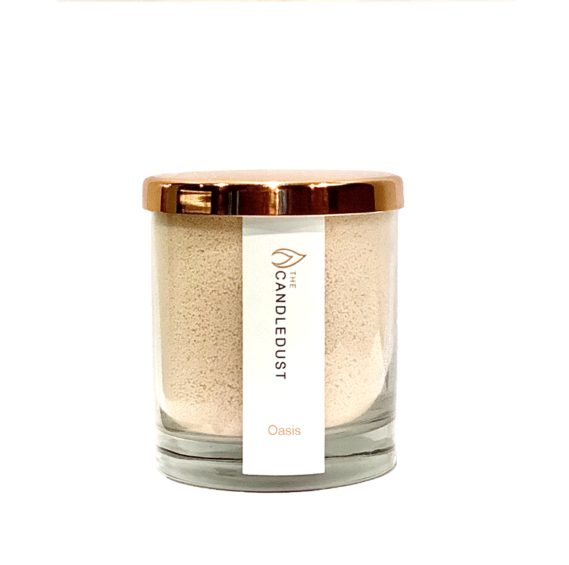 Pulverkerze im Glas - Oasis 160g