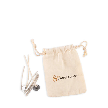 Powdered Candle Refill Kit – Unscented Peach, 330g