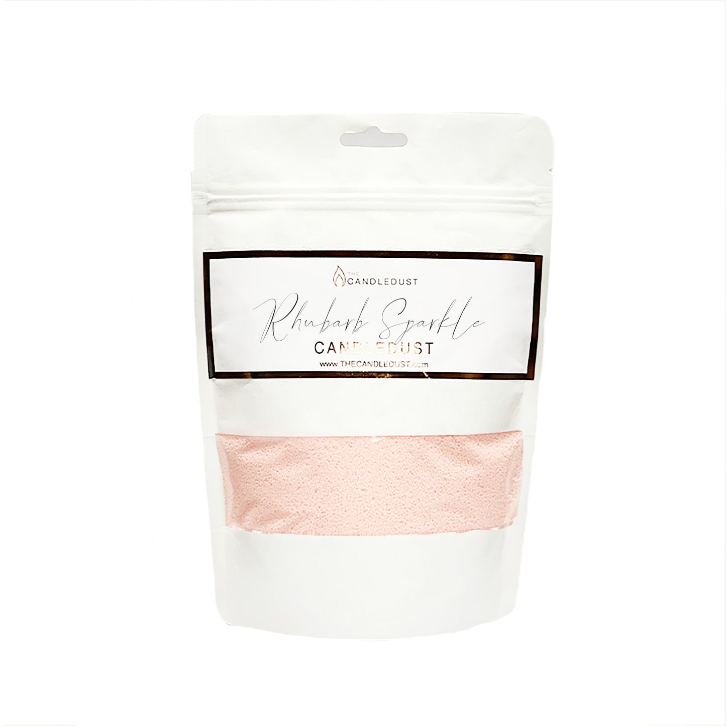 Nachfüllset für Kerzenpulver - Rhabarberfunkeln 330g